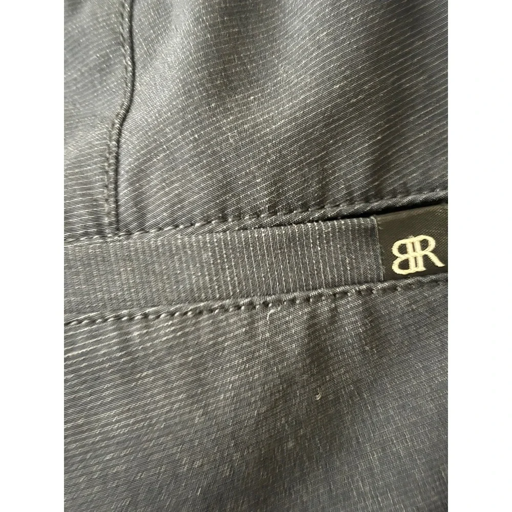 Banana Republic Mens Black Performance Golf Shorts Size 40 Elastic Waist 1559922